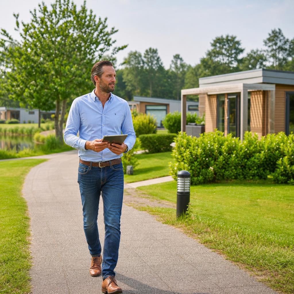 Parkmanager op vakantiepark
