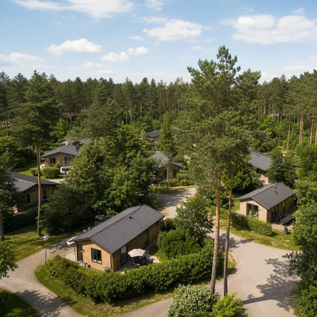 Vakantiepark landschap Nederland